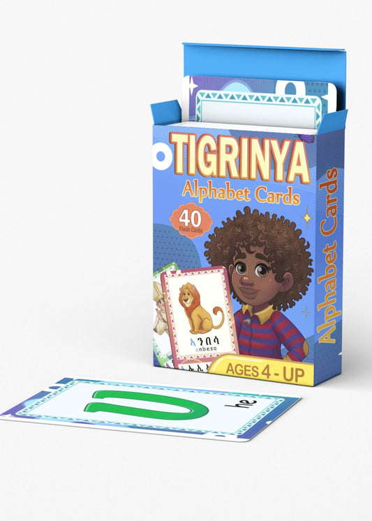 Tigrinya Alphabet Flash Card